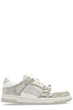 Amiri Glitter Skel Lace-Up Sneakers