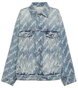 商品Balenciaga | Logo denim jacket,商家MyTheresa,价格¥11327图片