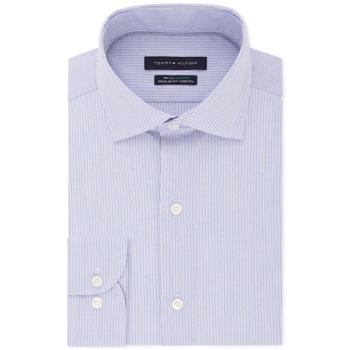 推荐Tommy Hilfiger Mens Regular Fit Button-Down Dress Shirt商品