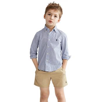 商品Ralph Lauren | Toddler and Little Boys Cotton Poplin Sport Shirt,商家Macy's,价格¥251图片