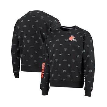 Tommy Hilfiger | Men's Black Cleveland Browns Reid Graphic Pullover Sweatshirt商品图片,