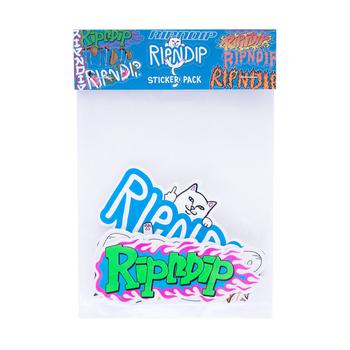 RIPNDIP | RIPNDIP Logo Sticker Pack (Multi)商品图片,