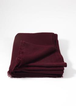 Iris & Ivy, Iris Delruby | IRIS DELRUBY - plain twill cashmere scarf - vine商品图片 