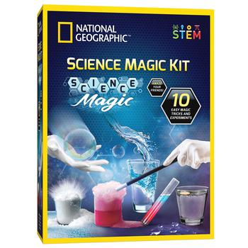 推荐NATIONAL GEOGRAPHIC Magic Chemistry Set - Perform 10 Amazing Easy Tricks with Science, Create a Magic Show with White Gloves & Magic Wand商品