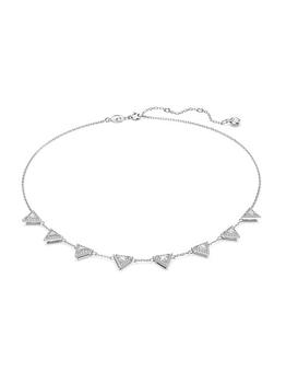 施华洛世奇项链评价, Swarovski | Ortyx Rhodium-Plated & Crystal Necklace商品图片 