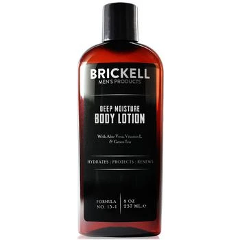 Brickell Mens Products | Brickell Men's Products Deep Moisture Body Lotion, 8 oz.,商家Macy's,价格¥185