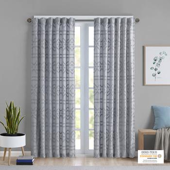 商品Intelligent Design | Annie Clipped Boho Window Curtain,商家Lord & Taylor,价格¥251图片