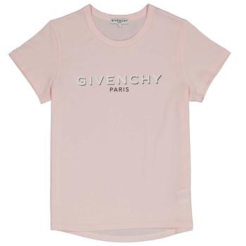 推荐Givenchy Kids Pink Pale Logo-print T-shirt, Size 10Y商品