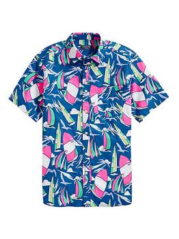 Vineyard Vines价格, Vineyard Vines | Regatta Sailboat Short-Sleeve Shirt商品图片 7折