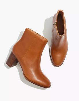 推荐The Mira Side-Seam Ankle Boot in Leather商品