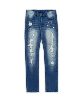 推荐Zedd Light Washed Denim Jeans - Blue商品