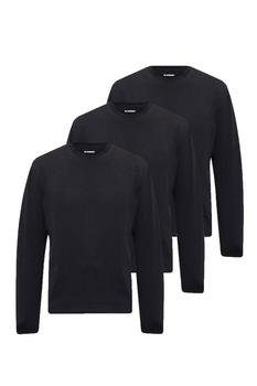 Jil Sander | Jil Sander 3 Pack Long-Sleeved T-Shirt商品图片,7.6折