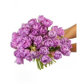 商品BloomsyBox | Lavender Peony Tulips Fresh Flower Bouquet,商家Macy's,价格¥814图片