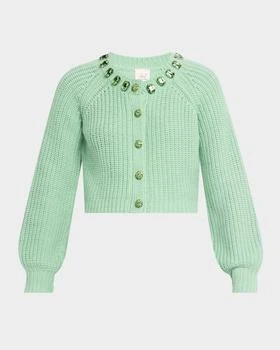 Cinq a Sept | Millie Embellished Cardigan,商家Neiman Marcus,价格¥2237