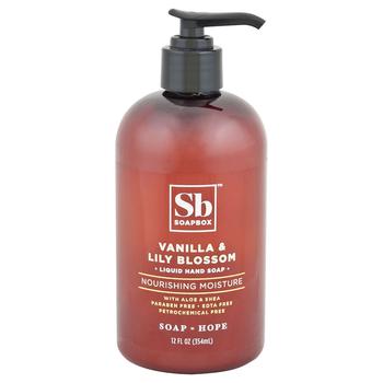 商品Soapbox | Vanilla & Lilly Blossom Hand Soap,商家Walgreens,价格¥33图片