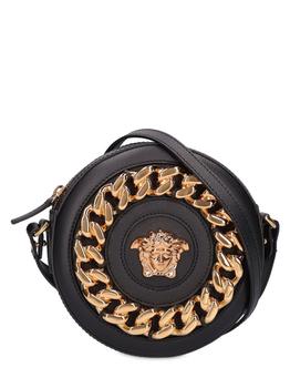 范思哲女包行李箱, Versace | Medusa Leather & Chain Shoulder Bag商品图片 额外8折, 额外八折