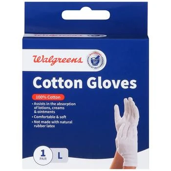 Walgreens | Cotton Gloves L,商家Walgreens,价格¥52