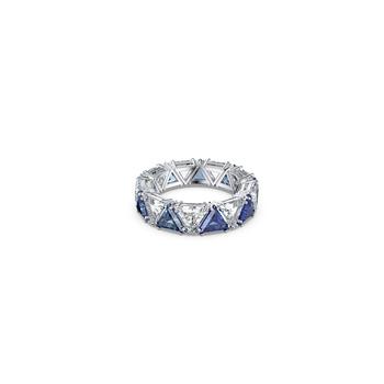 施华洛世奇戒指, Swarovski | Ortyx Cocktail Triangle Cut Rhodium Plated Ring商品图片 
