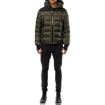 推荐The Recycled Planet Hybrid Men's Recycled Down Fill Quilted Puffer Jacket商品