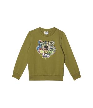 商品Kenzo | Tiger Embroidered Sweatshirt (Little Kids/Big Kids),商家Zappos,价格¥1386图片