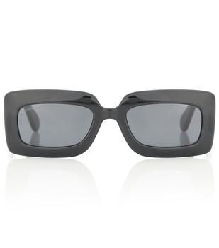推荐Double G rectangular sunglasses商品