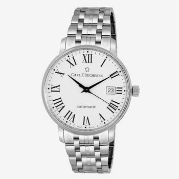 推荐Carl F. Bucherer Adamavi Classic Stainless Steel Date Men's Automatic Watch 00.10318.08.11.21商品