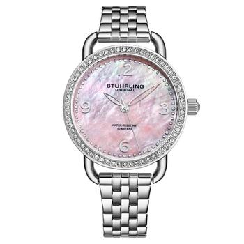 Stuhrling Original | Symphony Quartz Pink Dial Ladies Watch M16859商品图片,2折