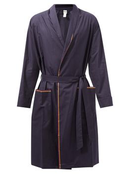 商品Paul Smith | Artist-stripe cotton-poplin robe,商家MATCHESFASHION,价格¥2188图片