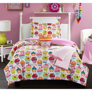 商品Tasty Muffin 4 Piece Twin Comforter Set图片
