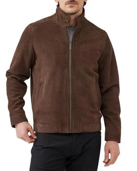 Rodd & Gunn | Glen Massey Leather Jacket,商家Bloomingdale's,价格¥5972