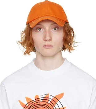 推荐Orange Le Raphia 'La Casquette Jacquemus' Cap商品