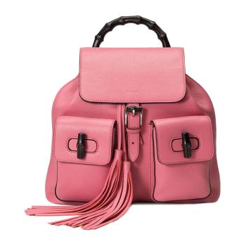 商品Gucci | GUCCI 古驰 女士粉色牛皮双肩背包 370833-A7M0N-5528,商家Beyond Chinalux,价格¥17557图片