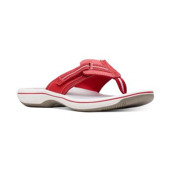 clarks女鞋价格, Clarks | Women's Cloudsteppers Brinkley Jazz Sandals商品图片 