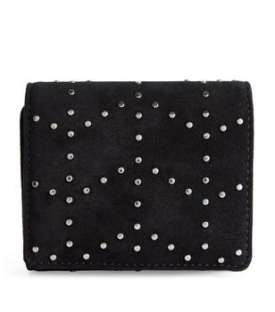 推荐Eco-Friendly Suede Embellished Wallet商品