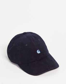 卡哈特帽子, Carhartt | Carhartt WIP harlem cord cap in navy商品图片 