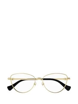 Gucci | Gucci Eyewear Cat-Eye Frame Glasses 7.1折, 独家减免邮费