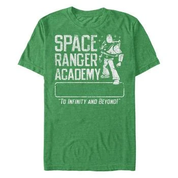 Disney | Disney Pixar Men's Buzz Lightyear Space Ranger Academy, Short Sleeve T-Shirt 额外7折, 额外七折
