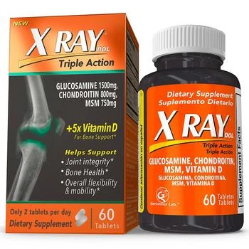 Genomma | Triple Action Joint Health Supplement with Vitamin D Tablets,商家Walgreens,价格¥183