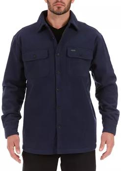 推荐Sherpa Lined Fleece Shirt Jacket商品