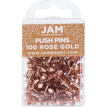 商品JAM Paper | Colorful Push Pins - Pushpins - 100 Per Pack,商家Macy's,价格¥85图片