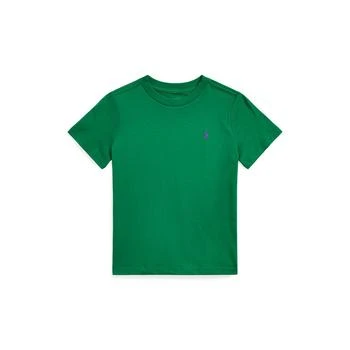 Ralph Lauren | Toddler and Little Boys Cotton Crewneck T-shirt,商家Macy's,价格¥110