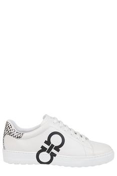 菲拉格慕女鞋板鞋, Salvatore Ferragamo | Salvatore Ferragamo Gancini Logo Printed Sneakers商品图片 8.2折