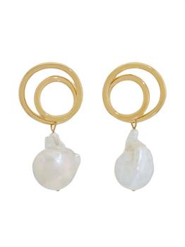 商品COMPLETED WORKS | COMPLETED WORKS EARRINGS W/ BAROQUE PEARLS ACCESSORIES,商家Baltini,价格¥2017图片