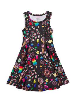 商品Zara Terez | Little Girl's Candy Spill Skater Dress,商家Saks Fifth Avenue,价格¥733图片