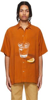 Jacquemus | Orange 'La Chemise Moisson' Shirt商品图片,7.3折