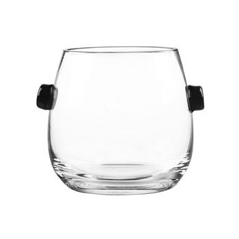 商品Qualia Glass | Ebony Ice Bucket,商家Macy's,价格¥322图片