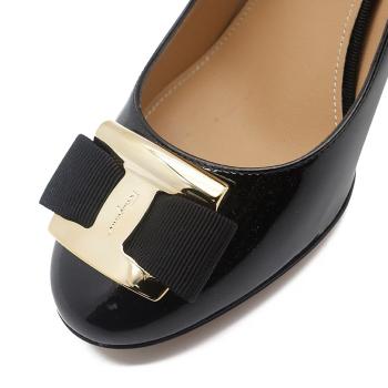 菲拉格慕鞋高跟鞋, Salvatore Ferragamo | SALVATORE FERRAGAMO 女士黑色高跟鞋 0585124商品图片 独家减免邮费
