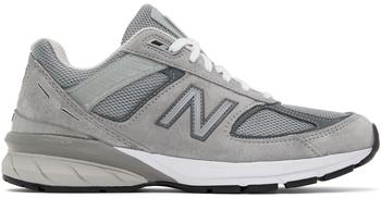 新百伦990v4, New Balance | Gray 990V5 Core Sneakers商品图片 额外8.5折, 额外八五折