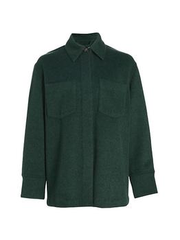 推荐Wool-Blend Shirt Jacket商品