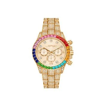 Ed Hardy | Women's Quartz Shiny Rose Gold-Tone Alloy Watch,商家Macy's,价格¥743